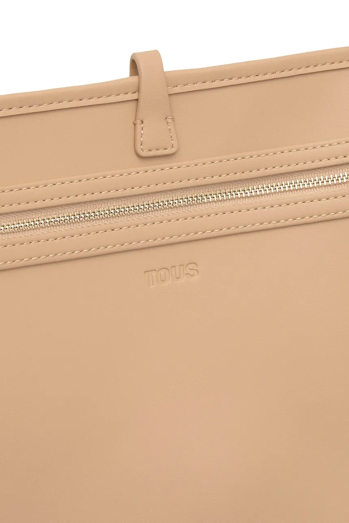 Tous torebka shopper damska 2002437201 brązowy