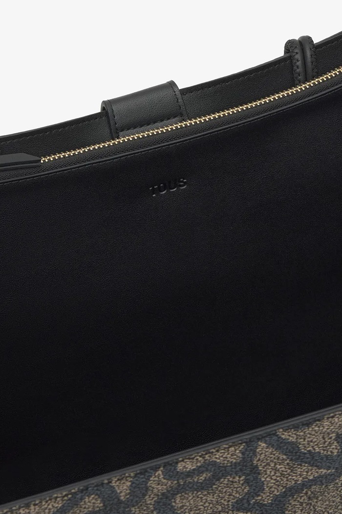 Tous torebka shopper damska z imitacji skóry brązowy 2002436944