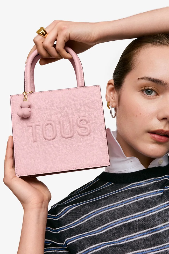 Tous torebka crossbody damska różowy 2002373915