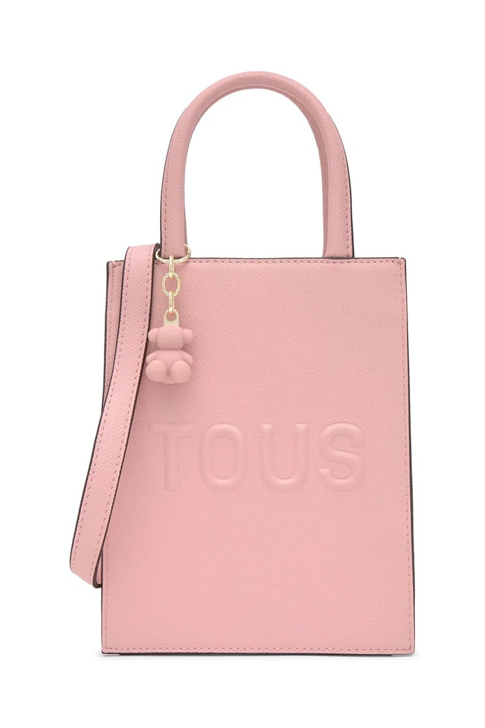 Tous crossbody kabelka dámská kožená růžová 2002373815