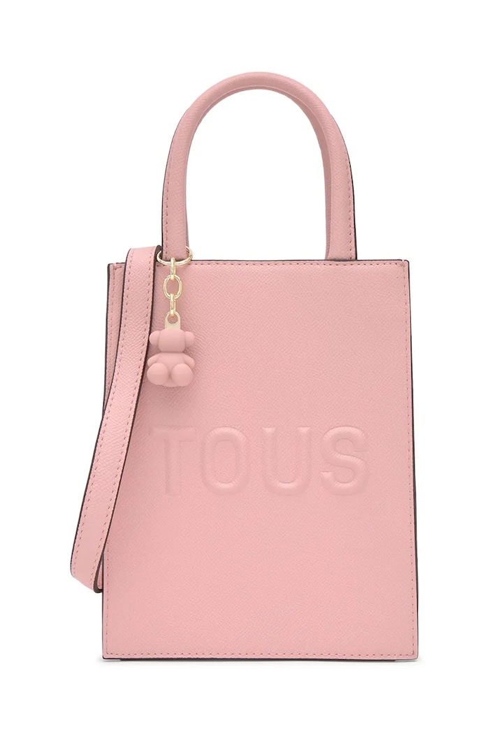 Tous crossbody kabelka dámská kožená růžová 2002373815