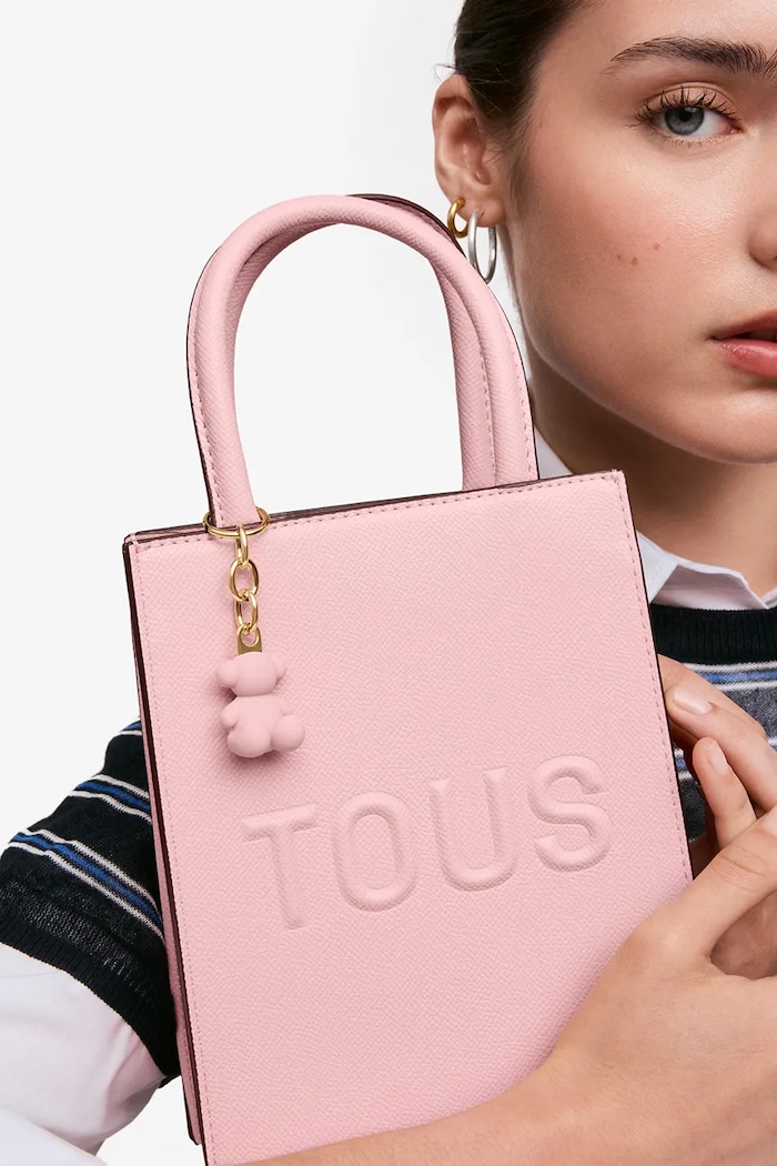 Tous crossbody kabelka dámská kožená růžová 2002373815