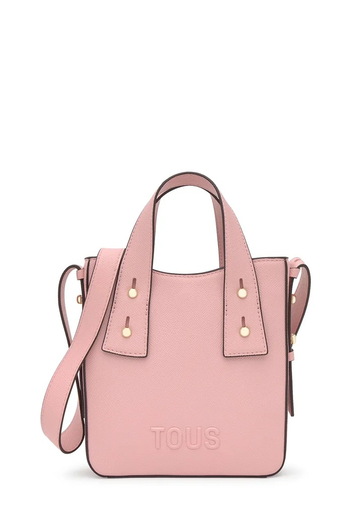 Tous torebka crossbody damska z imitacji skóry różowy 2002373715
