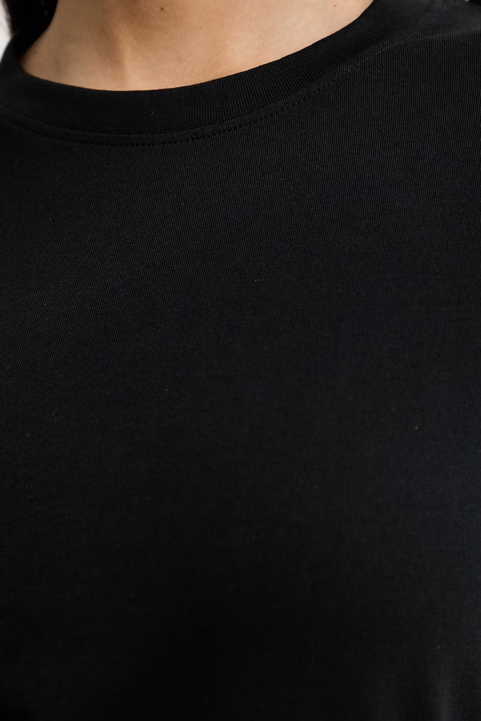 Silvian Heach női pamut t-shirt SEKOK GPP26074TS fekete