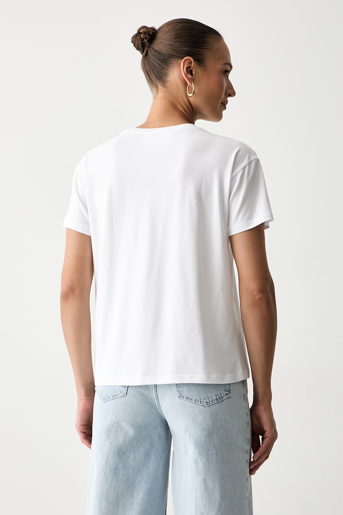 Odzież Silvian Heach T-shirt damski SANTIS GPP26552TS biały