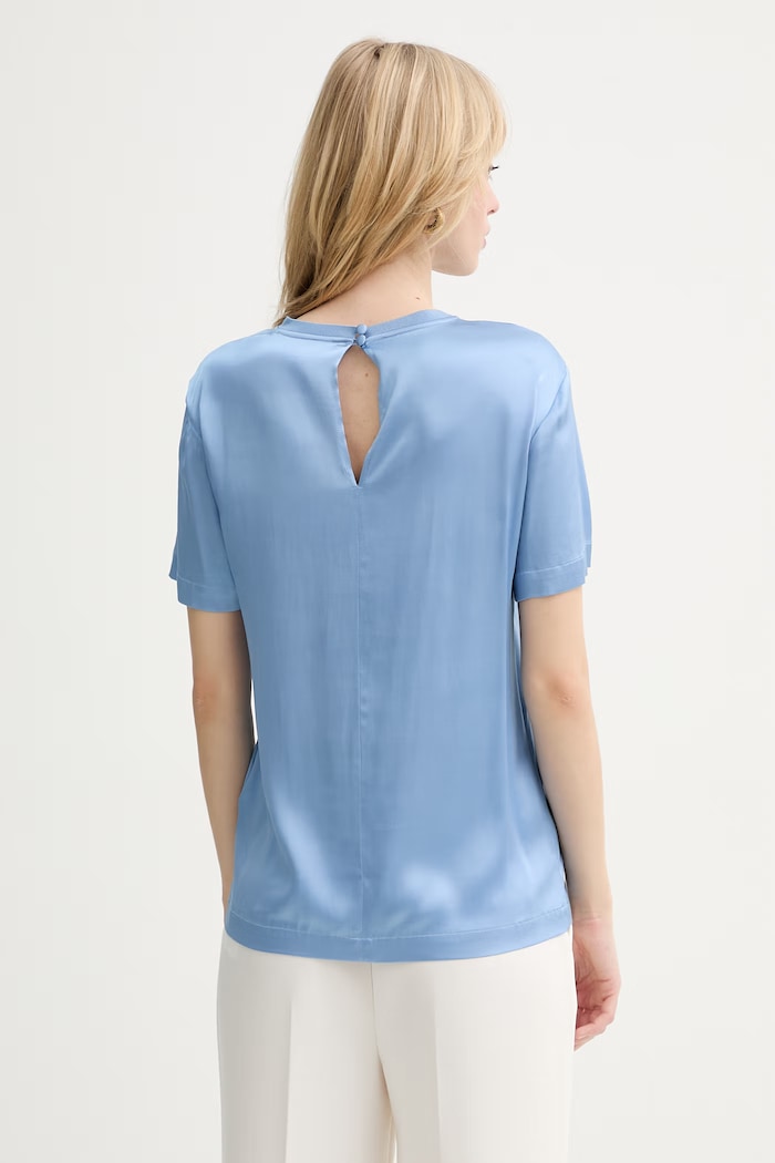 Oblečení Halenka Silvian Heach RESANA GPP26191BL modrá
