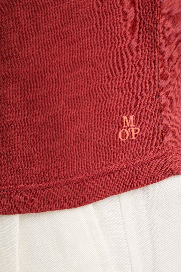 Marc O'Polo top pentru femei, din bumbac 5000014109 rosu