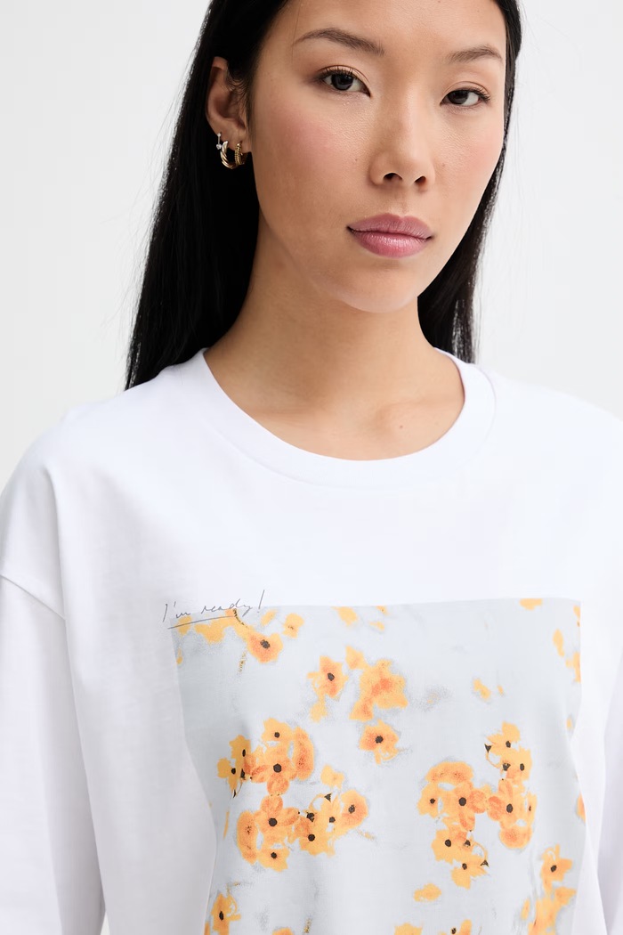 Marc O'Polo tricou pentru femei, din bumbac alb 5000014124