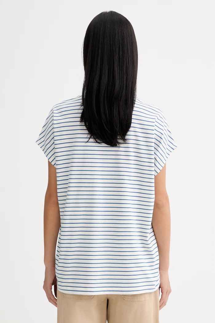 Ρούχα Marc O'Polo t-shirt γυναικείο βαμβακερό 5000009996 λευκό