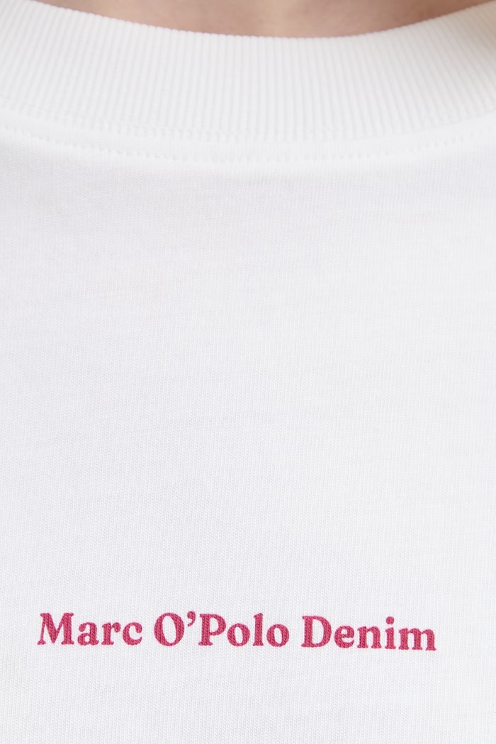 Marc O'Polo T-shirt γυναικείο βαμβακερό 5000010000 μπεζ