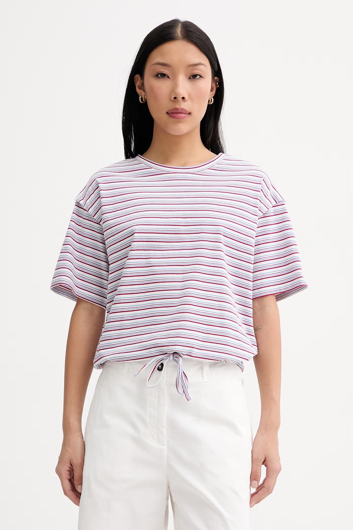 Marc O'Polo tricou pentru femei, din bumbac alb 5000010176