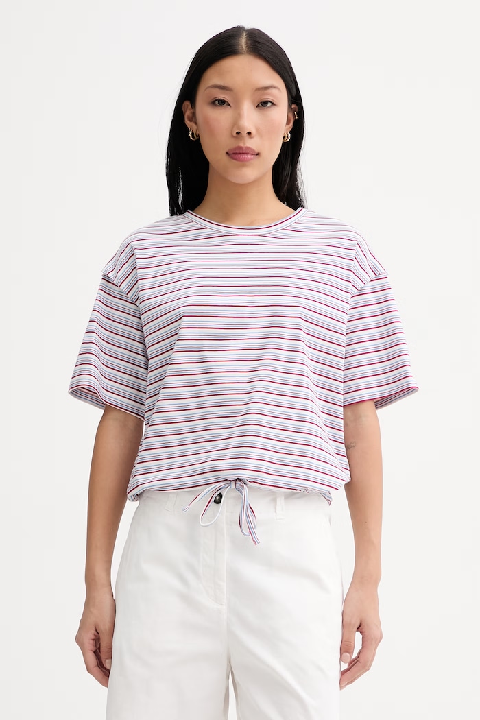 Marc O'Polo tricou pentru femei, din bumbac alb 5000010176