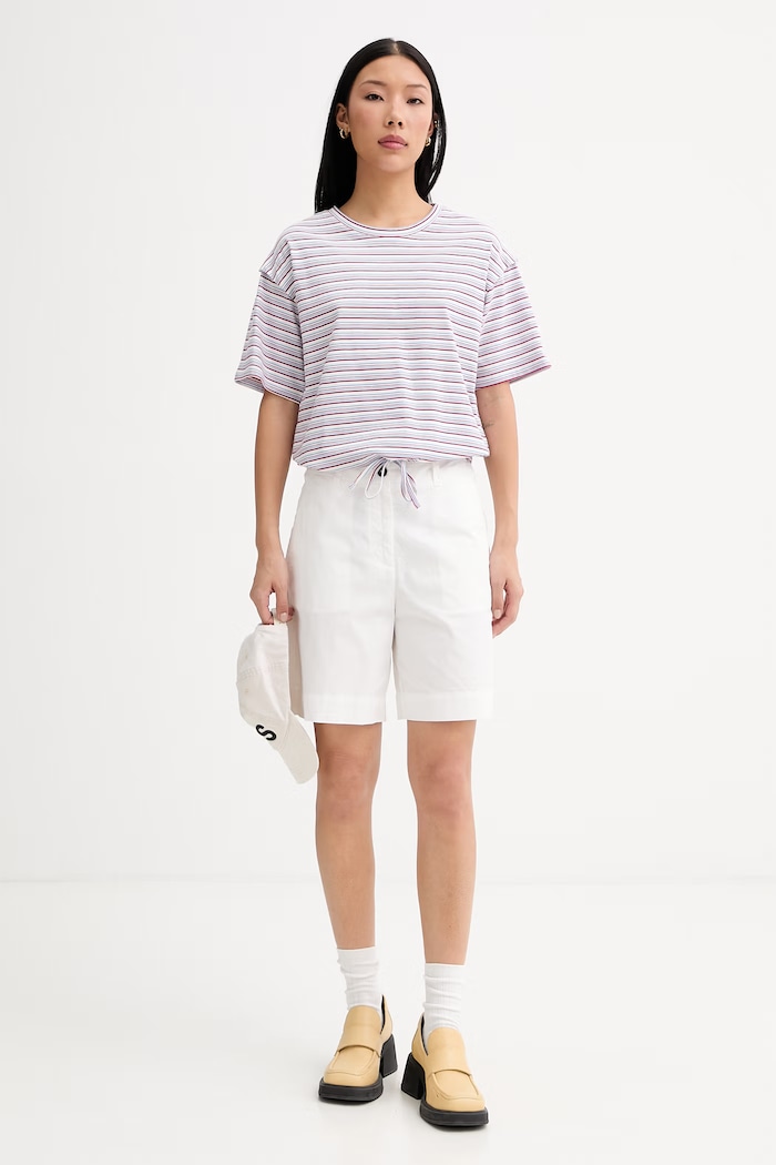 Marc O'Polo tricou pentru femei, din bumbac 5000010176 alb ZS26