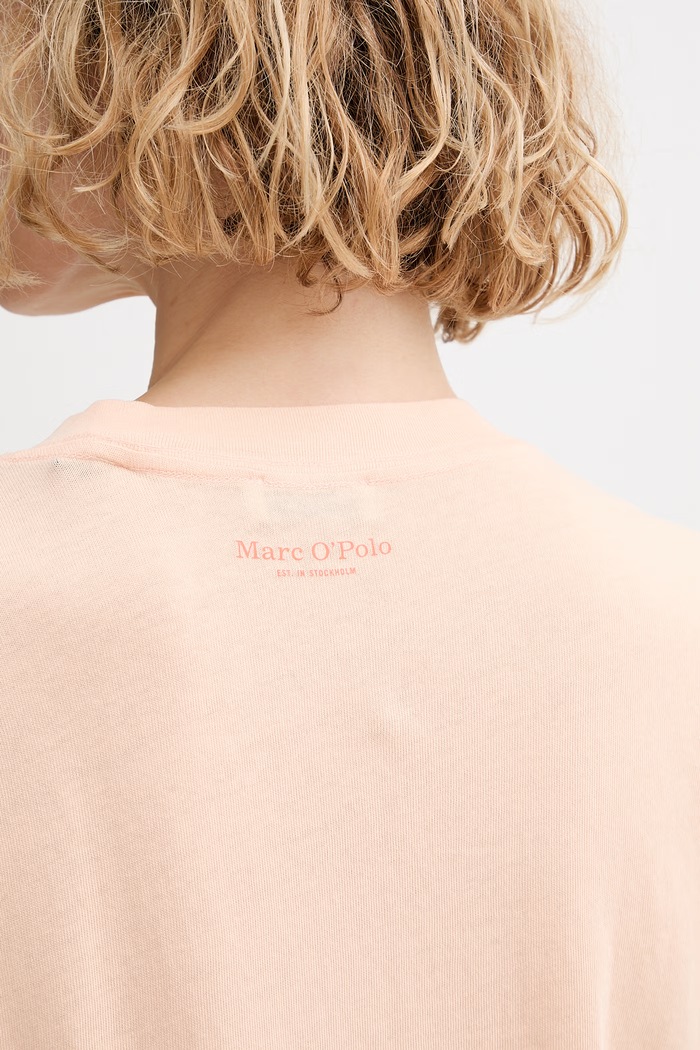 Marc O'Polo tričko dámske bavlnené 5000014193 oranžová