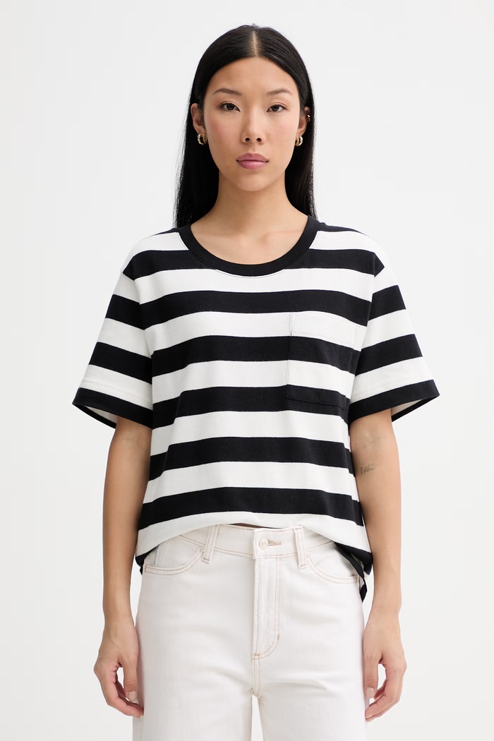 Marc O'Polo tricou pentru femei, din bumbac negru 5000014196