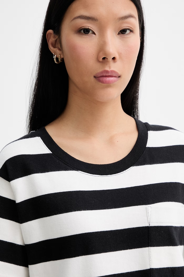 Marc O'Polo tricou pentru femei, din bumbac negru 5000014196