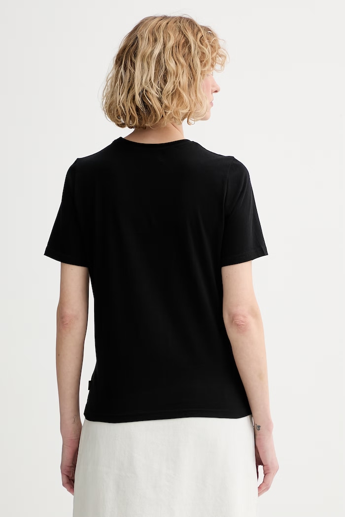 Odzież Muuv. T-shirt damski bawełniany WOLNO MI tshirt.WOLNOMI czarny