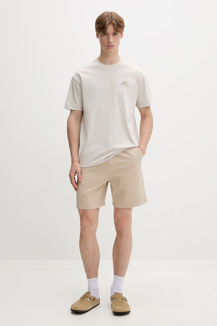 Marc O'Polo tricou pentru bărbați, din bumbac 5000013967 bej ZS26