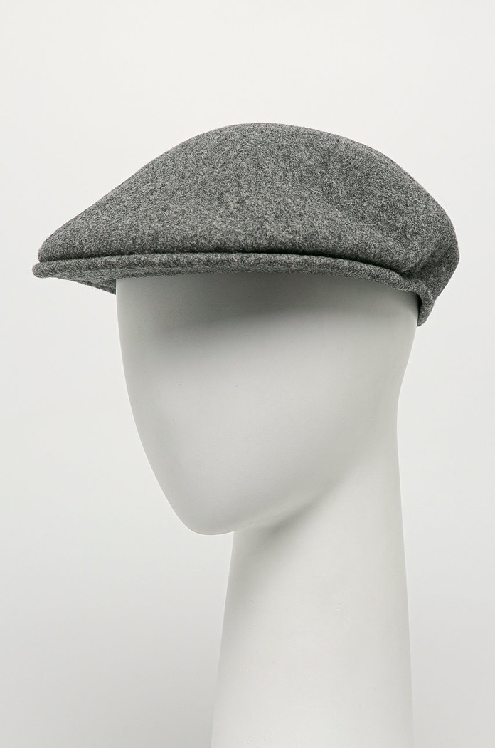 Kangol - Kaszkiet wełna szary 0258BC.FL034