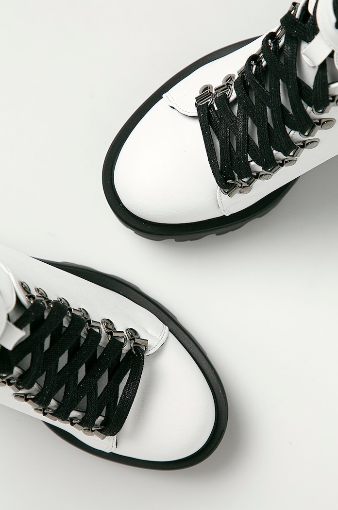 Altercore - Botine Enid Vegan Enid.Vegan alb