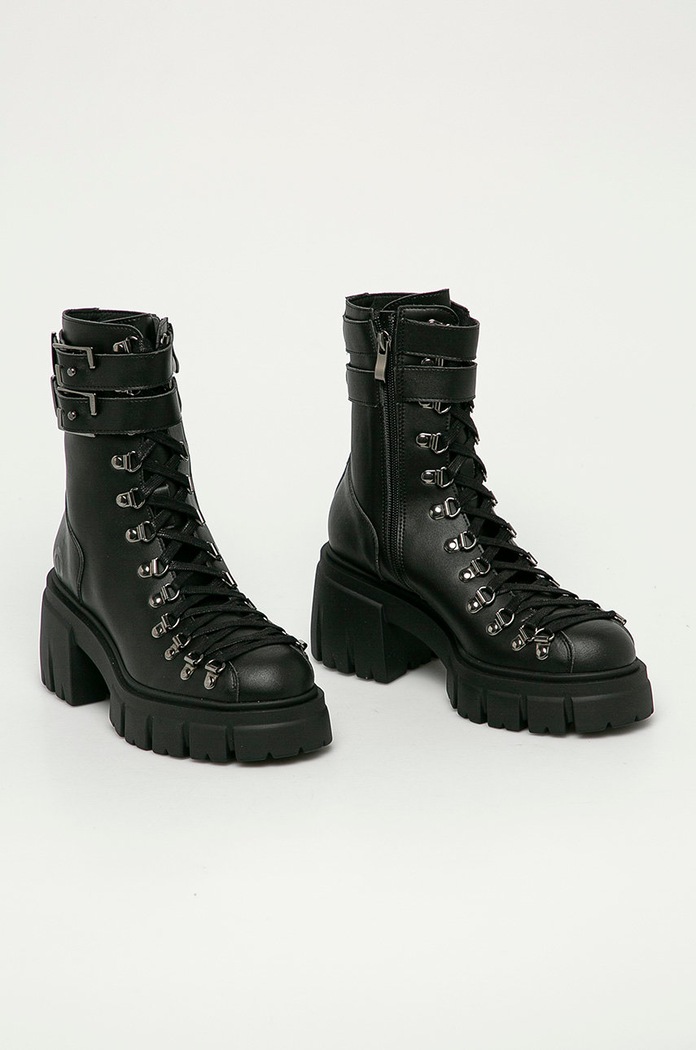 Altercore - Bocanci Chloe II Vegan Chloe.II.Vegan negru ZW20