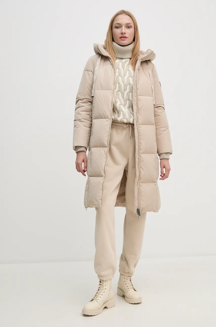 Mos Mosh Пуховая куртка Mos Mosh 139560 бежевый AW26