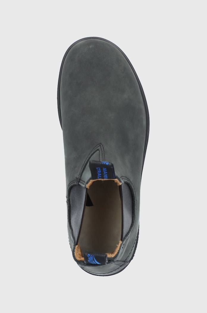 Semišové kotníkové boty Blundstone šedá 1478.Black