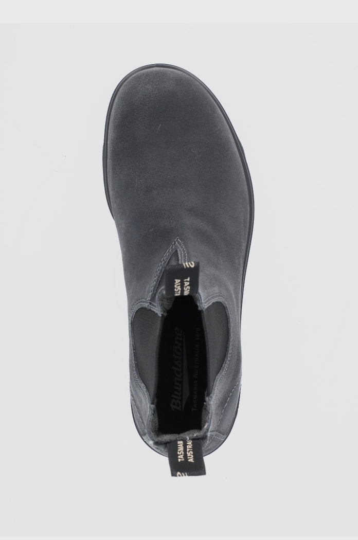 Blundstone scarpe in pelle grigio 1910.Steel.Grey