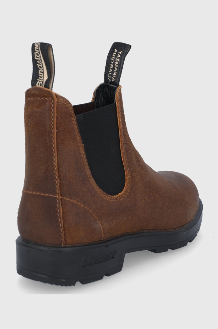Încălțăminte Blundstone Botine din piele întoarsă 1911 1911.Brown maro