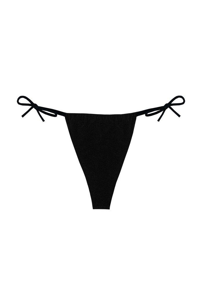 Odjeća Kupaće gaćice MUUV. Tanga Fluff figi.kapielowe.FLUFF crna