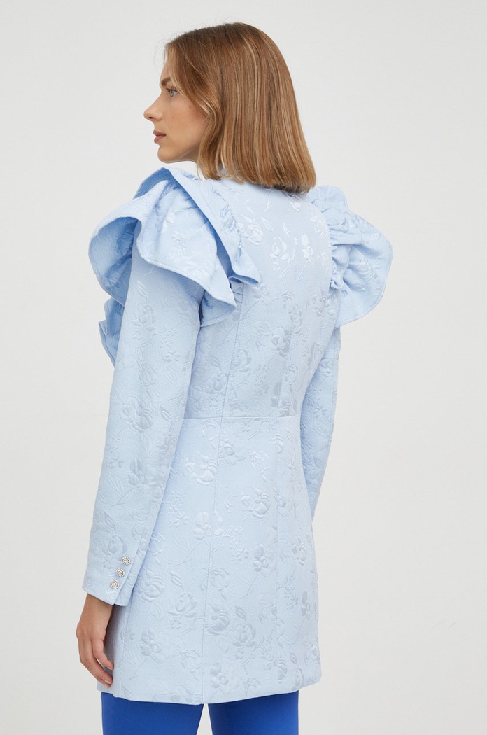 Îmbrăcăminte Custommade rochie din amestec de matase 999412806 albastru