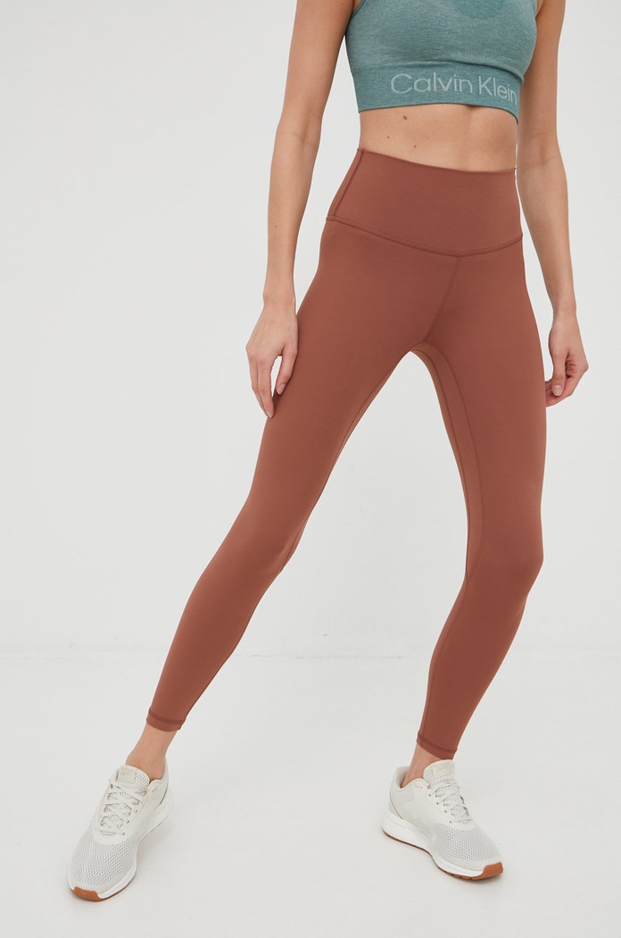 JOYINME legginsy do jogi 7/8 Unity brązowy Legginsy7.8.Unity