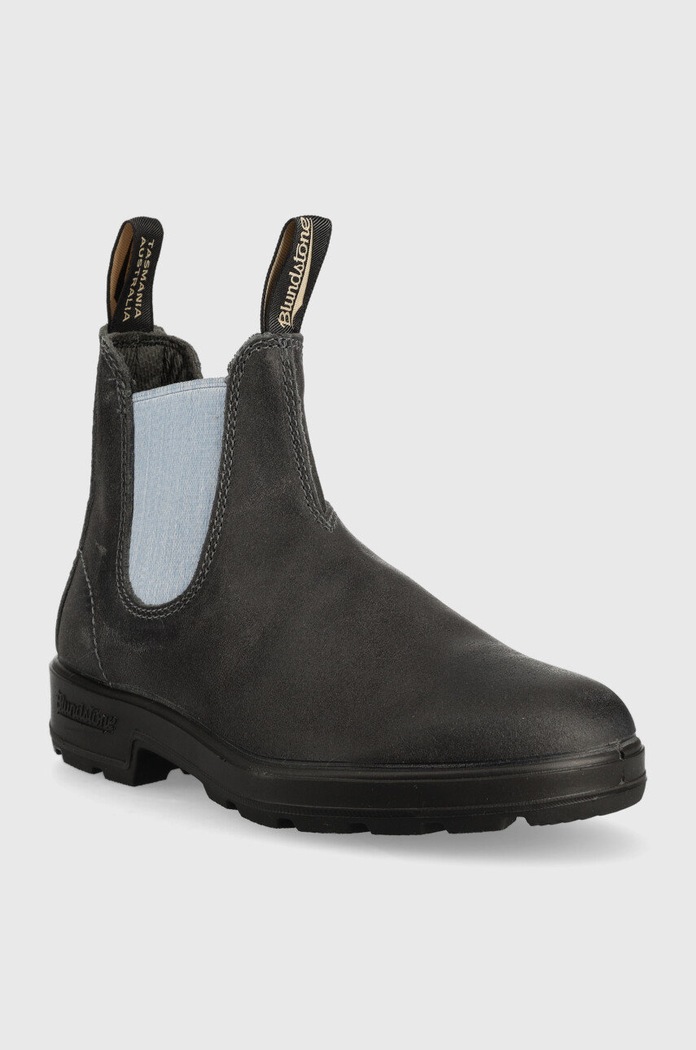 Semišové kotníkové boty Blundstone 2209 2209.STL.GREY šedá ZW22