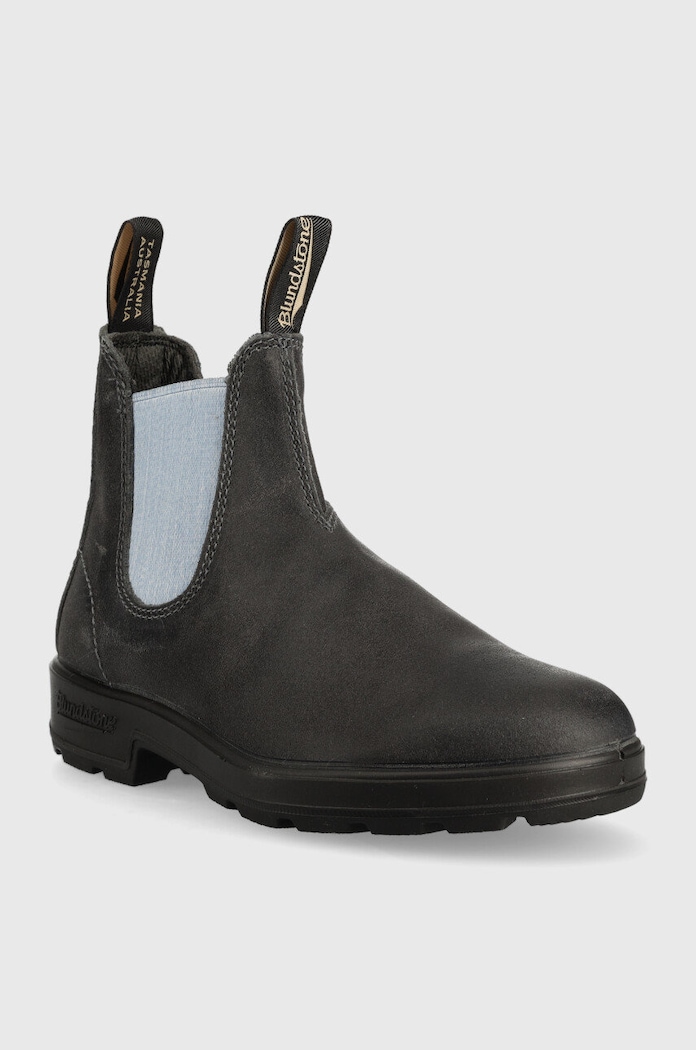 Semišové kotníkové boty Blundstone 2209 2209.STL.GREY šedá ZW22