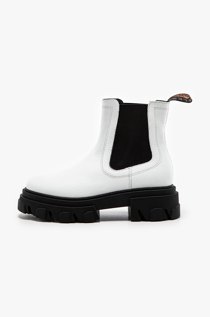 Sztyblety skórzane Mey Charles Footwear biały Mey
