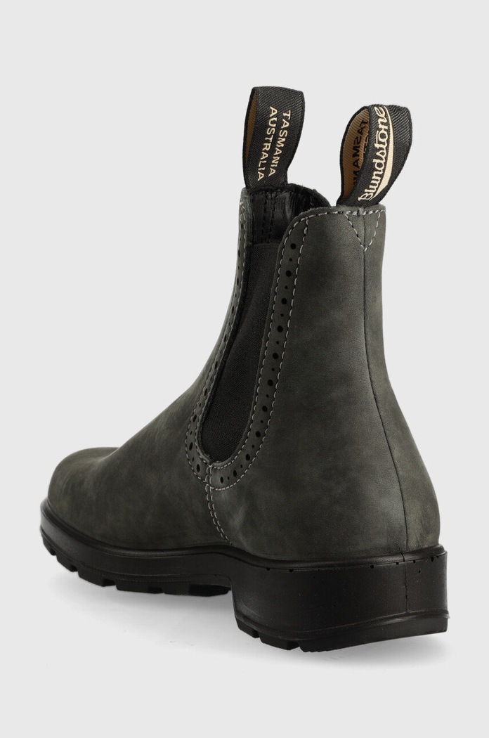Boty Semišové kotníkové boty Blundstone 1630 1630.RusticBlack šedá