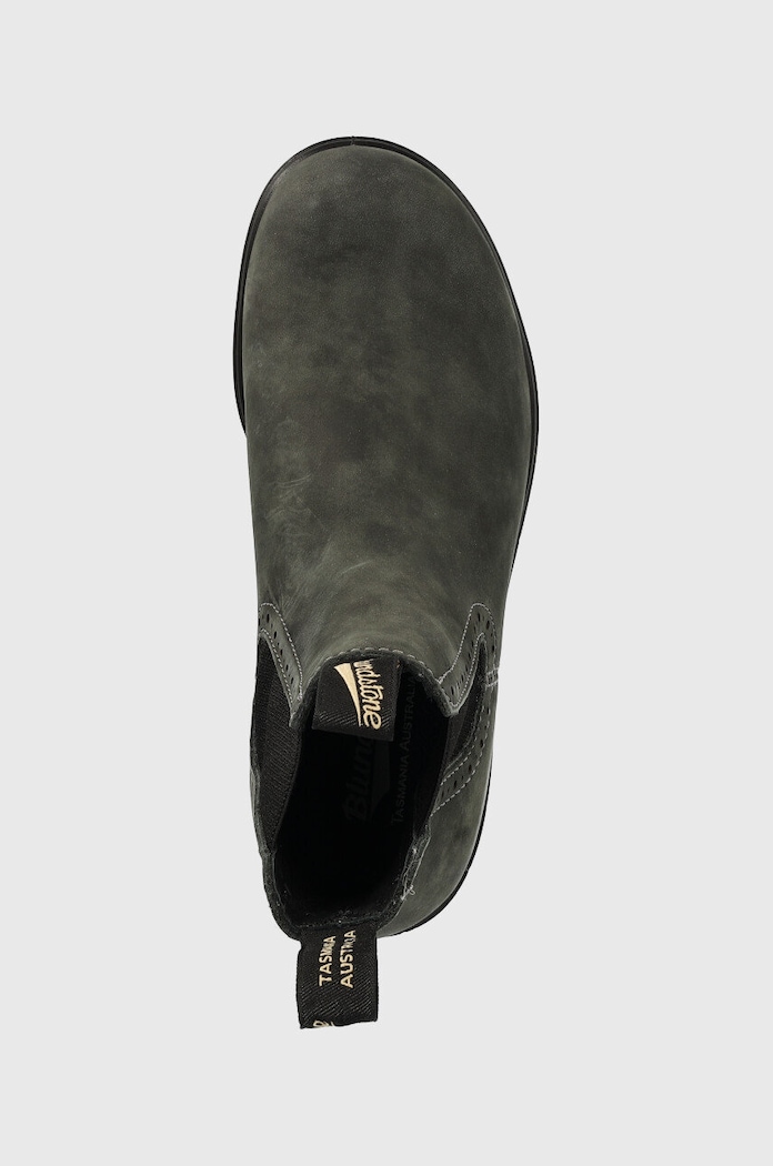 Semišové kotníkové boty Blundstone 1630 šedá 1630.RusticBlack