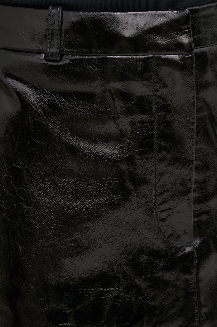 Herskind fusta de piele Rillo negru 4513856
