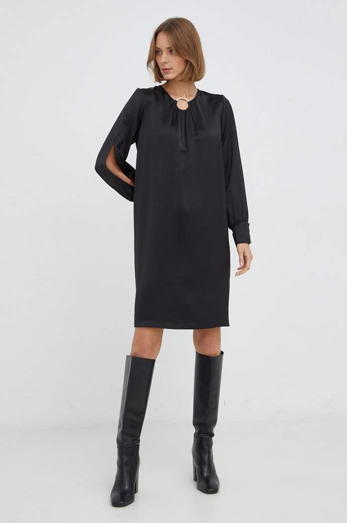 Nissa rochie mini negru RC13356