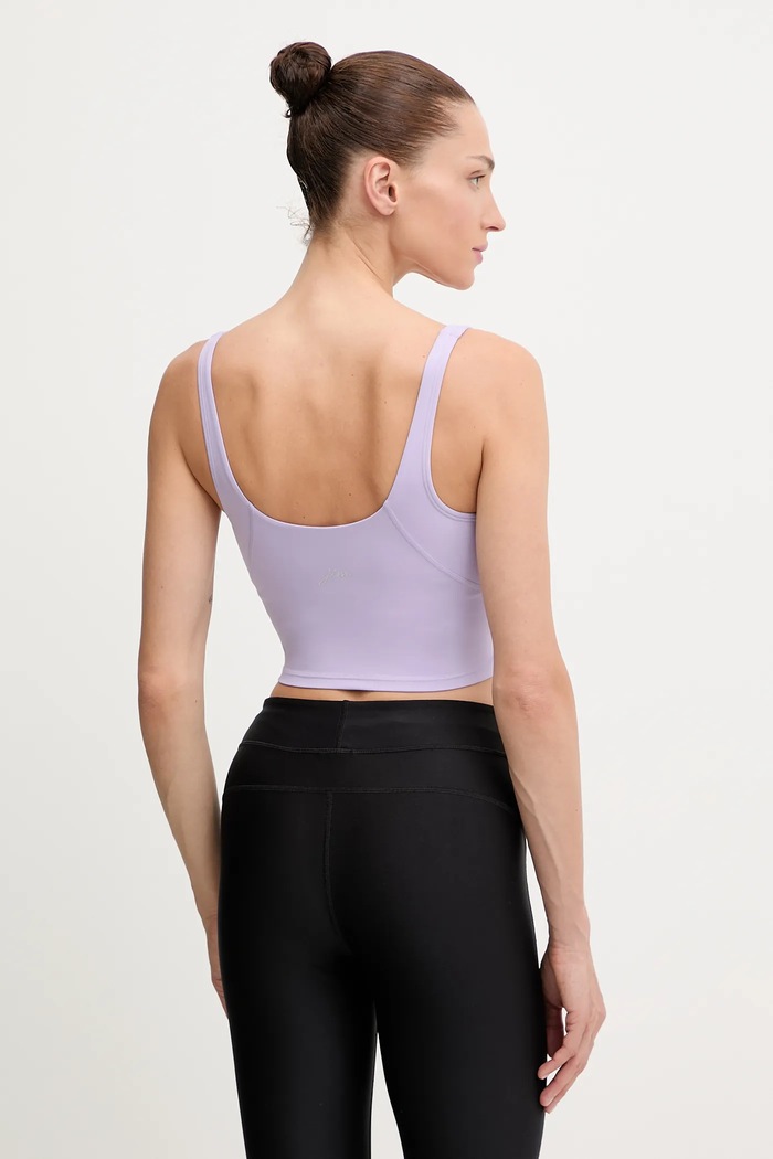 Oblečenie Top na jogu Joy in me Grace Top.Grace fialová