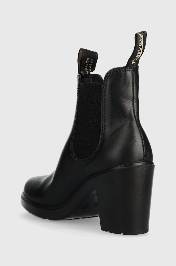 Boty Kožené kotníkové boty Blundstone 2365.Black černá