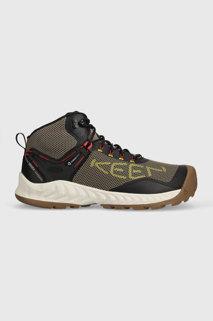 Cipele Keen Nxis Evo Mid tekstil zelena KE.1027787
