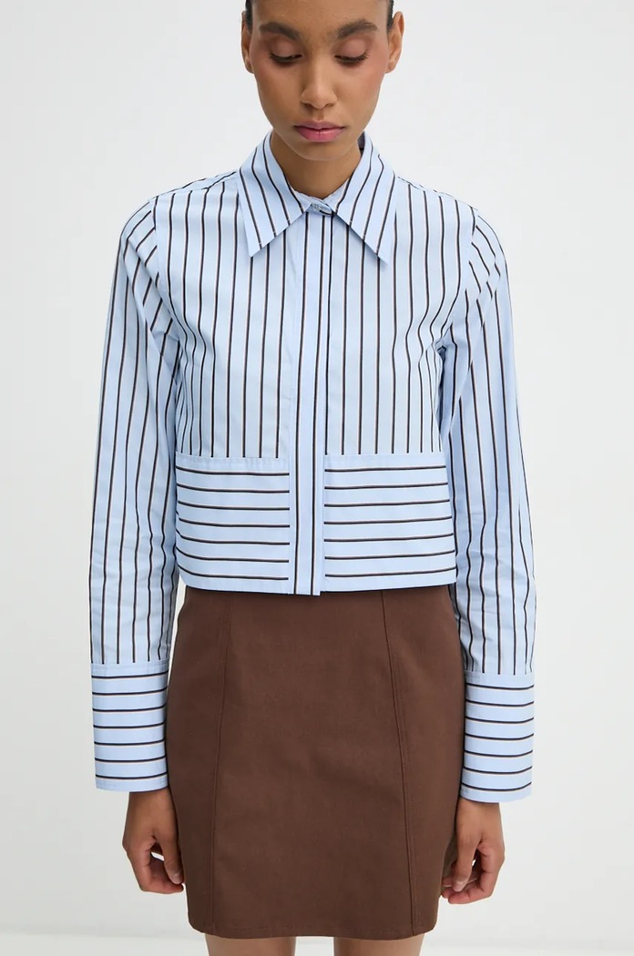 Košeľa Day Birger et Mikkelsen Max - Contemporary Stripe RD regular modrá DAY65243341