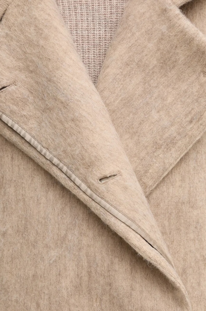 Day Birger et Mikkelsen palton din lana Keaton - Fluffy Wool Blend DAY65243396