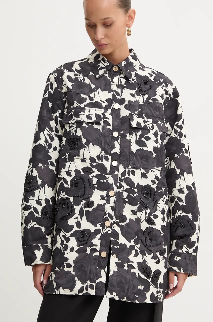 Μπουφάν Blugirl Blumarine γκρί RF4091.T3637