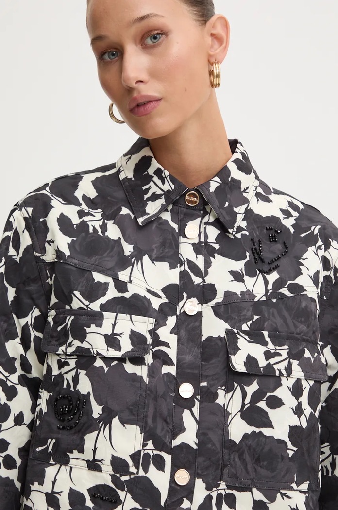 Μπουφάν Blugirl Blumarine RF4091.T3637 γκρί