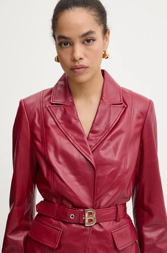 Usnjen suknjič Blugirl Blumarine RF4128.P0356