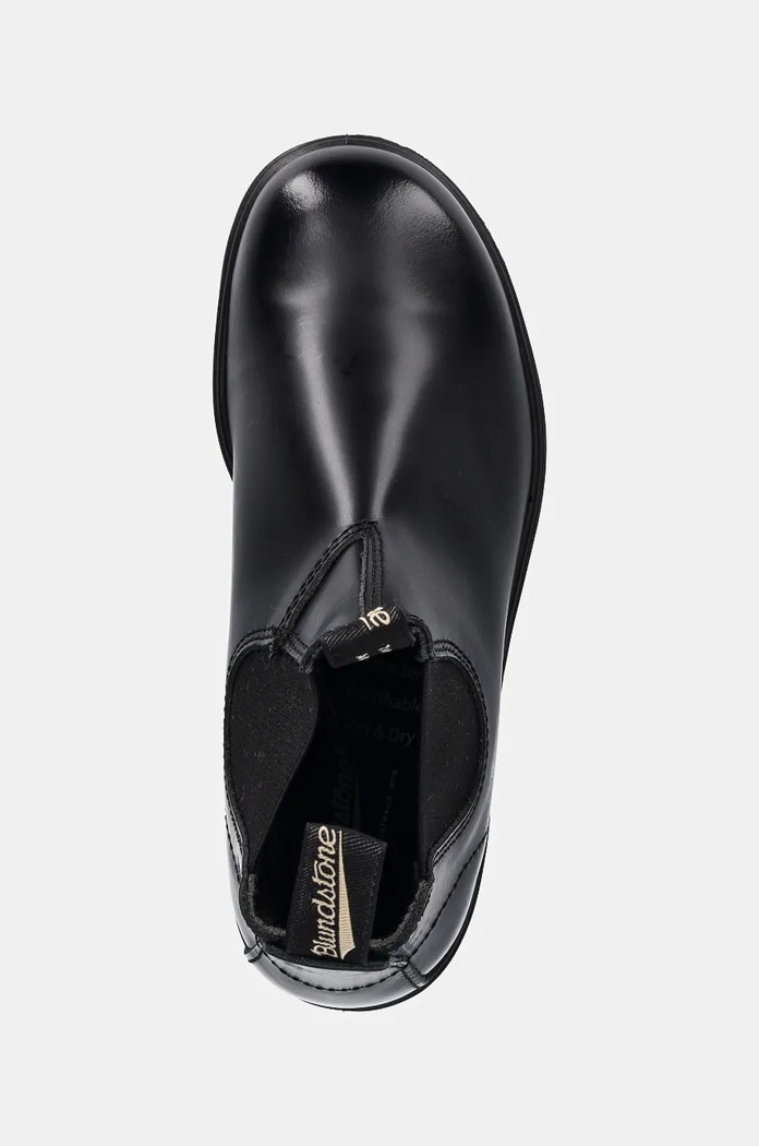 Ghete chelsea de piele 2414 Blundstone 2414.Black.Brush negru