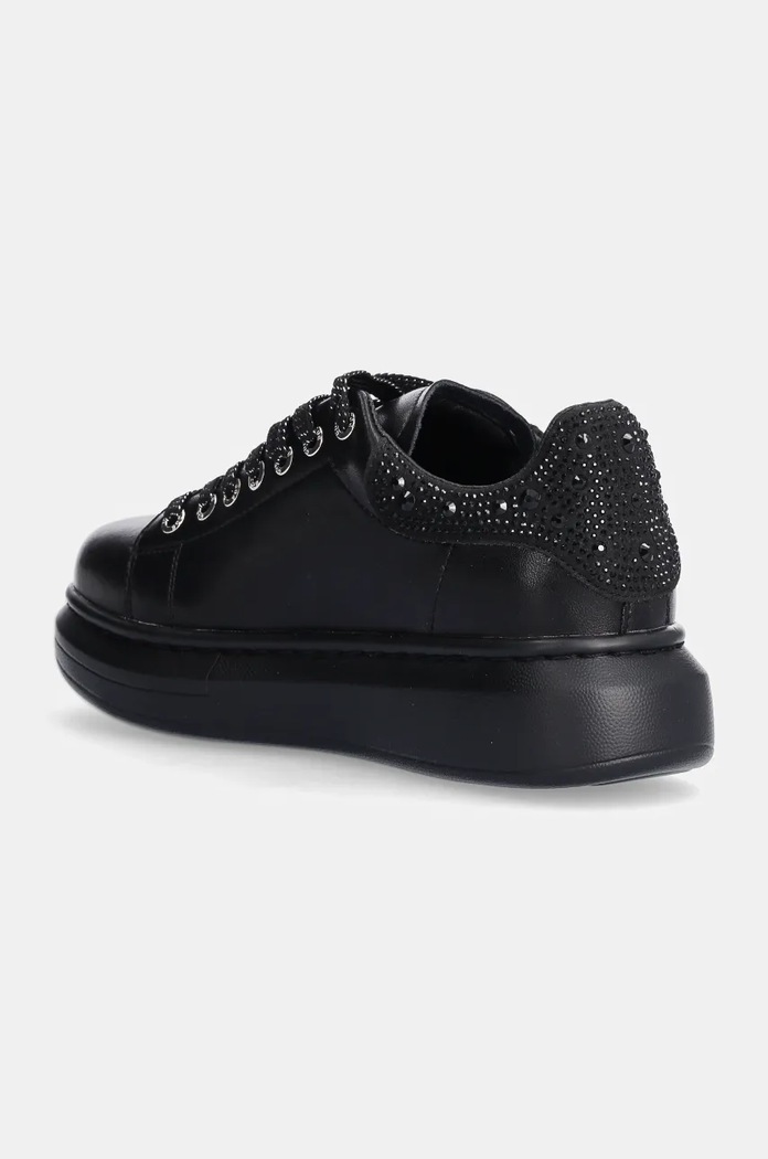 Boty Kožené sneakers boty GOE OO2N4004.BLACK černá