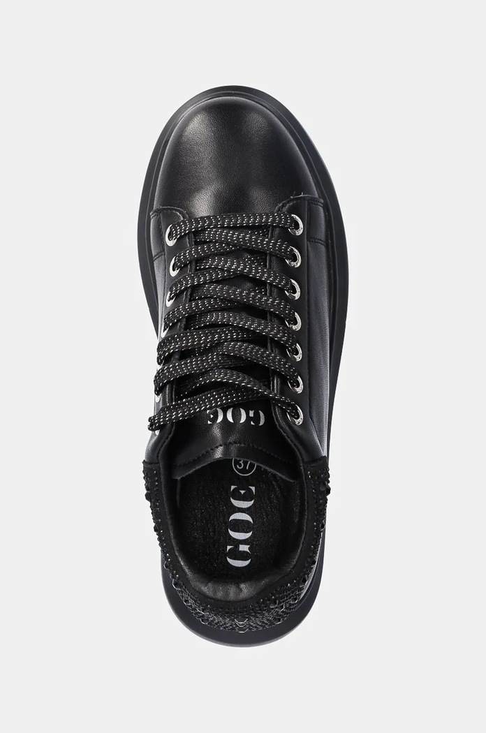 Kožené sneakers boty GOE černá OO2N4004.BLACK